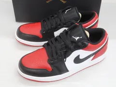 NIKE ナイキ AIR JORDAN 1 LOW エア ジョーダン 1 ロー BRED TOE 553558-612 スニーカー　未使用美品　27.5㎝