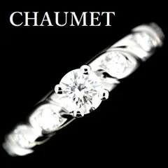 ★CHAUMET★ トルサード ダイヤリング 定価37万 2024年購入 CHAUMET（ショーメ） トルサード ダイヤモンド リング Pt950 7P ♯47