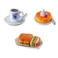 BANDAI 깜짝 달걀 커피소 코메다 커피점 × 3종 세트