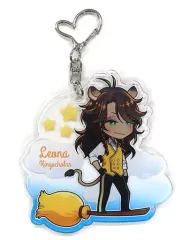 【中古】同人アクセサリー・小物系 【ツイステッドワンダーランド】アクリルキーホルダー レオナ・キングスカラー＆チェカ(片瀬若) /幸漫
