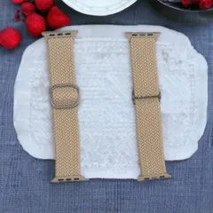 44mm 40mm 38mm 時計バンド アップルウォッチベルト アップルウォッチベルト 時計ベルト 時計 お洒落 ナイロン素材 時計ベルト 編み込みバンド ナイロン apple　watchバンド apple　watchベルト カスタム 