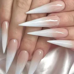 Liberte555 ネイルチップ ギャル 子供 付け爪 長い 地雷系 明日届く 黒 可愛い キラキラ シール コギャル (ギャルマルチカラー21,  ロング)