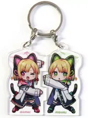 【中古】同人アクセサリー・小物系 【ブルーアーカイブ】アクリルチャーム 才羽モモイ＆才羽ミドリ(えれっと) C103/うつらうららか