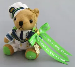 【中古】雑貨 愛島セシル ミニくま☆プリストラップ 「劇場版 うたの☆プリンスさまっ♪ マジLOVEスターリッシュツアーズ」