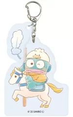 【新品】キーホルダー 38.ハンギョドン(グラフアートイラスト) パーツ付きアクリルキーホルダー 「はぴだんぶい」