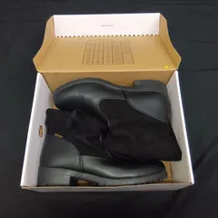 a.v.v アーヴェヴェ 折り返し 2WAY ファー ショートブーツ L (24.0-24.5) 黒 ブラック スエード調 合皮 ミドル丈 カジュアル 防寒 靴 レディース アパレル 冬