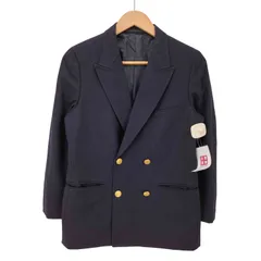 ジェイプレス J.PRESS 金釦 ダブルブレスト テーラードジャケット 紺ブレ メンズ 表記無 