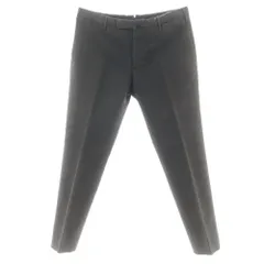 【中古】インコテックス INCOTEX ストレッチ コットン カジュアルスラックスパンツ ダークグレー系【サイズ52】【メンズ】