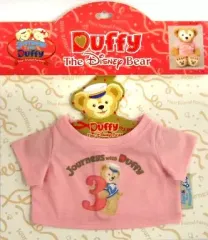 【中古】ぬいぐるみ ダッフィー(ダッフィー・ラッキーコレクション) ダッフィーのTシャツ(3/ぬいぐるみ用衣装) 「ジャーニー・ウィズ・ダッフィー Your Friend Forever」 ディズニーシー限定