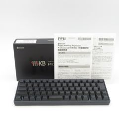 PFU ピーエフユー PC周辺機器 PFU HHKB Professional HYBRID Type-S 日本語配列／墨 Happy Hacking Keyboard PD-KB820BS