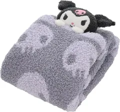 新品　マスコット付きブランケット サンリオ クロミすやもこクロミ かわいい ふわふわ ひざ掛け　毛布