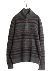 美品 RRL フルジップ スウェット ジャケット フェアアイル柄 S 美品 RRL フルジップ スウェット ジャケット フェアアイル柄 S - メルカリ
