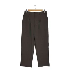 ユニクロ UNIQLO 24aw タックワイドパンツ/チドリ メンズ JPN：M 
