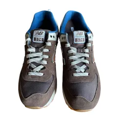 Z1601New Balance ニューバランス 574 スニーカー 27cm ブラウン/クリーム/ブルー ML574CAB