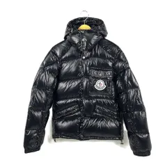 MONCLER　モンクレール　41303/60/68950　K2　ダウンジャケット　デカワッペン　サイズ2　ブラック
