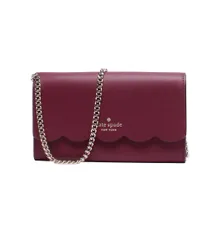 美品 ケイトスペード チェーンショルダーウォレット 長財布 レディース Kate Spade