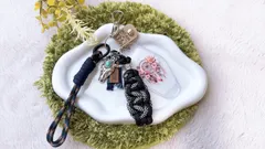 【1点物】パラコード✶キーホルダー　バッグチャーム　No.5