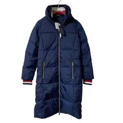 Z1596TOMMY HILFIGER トミーヒルフィガー ダウンジャケット ダウンコート ネイビー サイズS 未使用タグ付