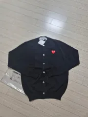 タグ付き新品 正規品 COMME des GARCONS コム・デ・ギャルソン PLAY レッド ハート カーディガン