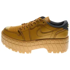 NIKE (ナイキ) WMNS AIR JORDAN 1 BROOKLYN LOW ウィメンズ エアジョーダン1 ブルックリン 厚底ローカットスニーカー ブラウン US8.5/25.5cm HF3184-700