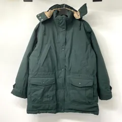 【中古】80-90s　LANDS'END　ダウンジャケット　グリーン　サイズL ランズエンド[17]のサムネイル