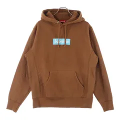 SUPREME (シュプリーム) 17AW Box Logo Hooded Sweatshirt ボックスロゴプルオーバーパーカー フーディ ブラウン