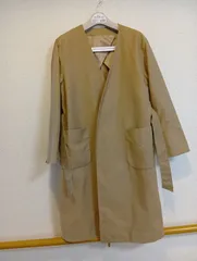 ナチュラルカラー ロングコート（サイズ38）／レディース・春秋向け