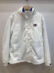 未使用 2021 FW TOMMY HILFIGER JEANS 3 IN 1 ナイロンブルゾン サイズ L ホワイト トミー ヒルフィガー ジーンズ ジャケット フリース ライナー アメカジ アウター 長袖【Z0811-001】▽217