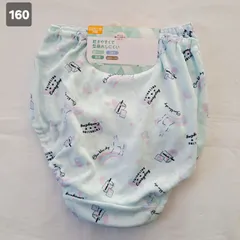 【160】【2枚組】女児ショーツ　ショーツ女の子　ガールズショーツ　ドライショーツ　ユニコーン柄　綿混ショーツ　小学生　中学生　女児下着