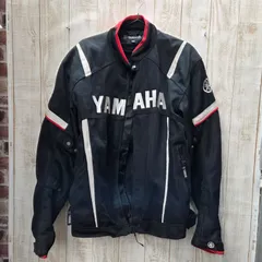 S99650  YAMAHA ヤマハ レーシングジャケット ブルゾン 刺繍 ライディング ジャケット レザージャケット アウター メッシュ  3Lサイズ スポーツ  衣類  メンズ