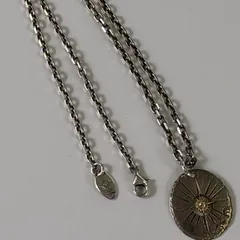 美品 ARIZONA FREEDOM K18太陽神プレート ネックレス SV925