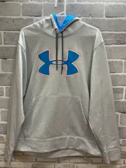 A【A19-22】◇アンダーアーマー　　　XLサイズ　　パーカー　　グレー