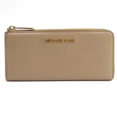 MICHAEL KORS マイケルコース ジェット セット トラベル レザー L字ファスナー 長財布 35H8GTVZ3L ※中古
