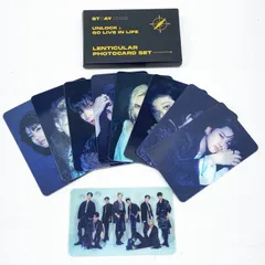 【★加古川物流】StrayKids スキズ UNLOCK GO LIVE IN LIFE レンチキュラー フォトカードセット トレカ 【353】