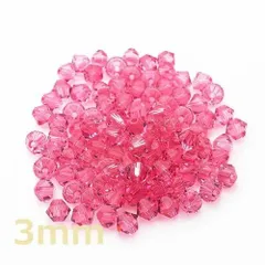 ★ローズ3㎜100個スワロ1＃5328