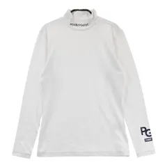 サイズ：1 PEARLY GATES パーリーゲイツ  ハイネック 長袖インナーTシャツ  ホワイト系 [240101554717] ゴルフウェア レディース ストスト