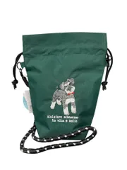 SOBIA (ソビア) アニマル刺繍コードSD ショルダーバッグ シュナウザー 623-7716 雑貨/036