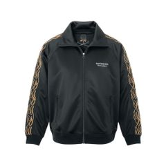 66k11 【極美品】Subculture MASTERMIND サブカルチャー マスターマインド TRACK JACKET トラックジャケット サイズ2 ブラック メンズ ジャージk02i