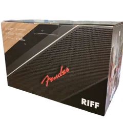186000 新品未使用 RIFF リフ スピーカー・ウーファー Fender Audio ブラック [250114HM210024] Fender Audio Bluetoothスピーカー Riff (フェンダー リフ) ブラック