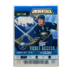 UPPER DECK NHLカード GREDENTIALS JACK EICHEL SABRES 162/199 #TA-JE 送料無料 中古 IT2
