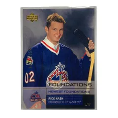 UPPER DECK NHLカード FOUNDATIONS RICK NASH BLUE JACKETS 0735/1250 #149 送料無料 中古 IT2