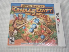 3DS★JEWEL MASTER CRADLE OF EGYPT 2 海外版 北米版★新品未開封