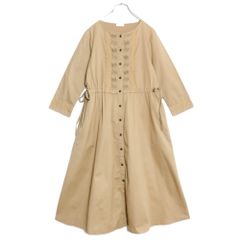 インゲボルグ 美品✦ フレアワンピース ロング丈 レース襟 リボン
