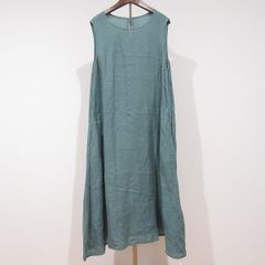 美品✨ヌキテパ ミントグリーン ダブルガーゼビッグシャツドレス 