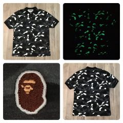 アベイシングエイプ 1st CAMO イエローカモ クラシックポロシャツ