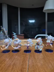 ONE PIECE ギア5 モンキー・D・ルフィ(ルフィ) フィギュア 5種 セット