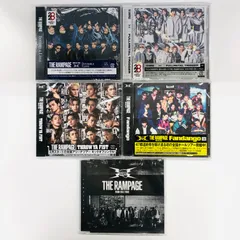 【新品CD】THE RAMPAGE from EXILE TRIBE/Fandango・INVISIBLE LOVE・FULLMENTAL TRIGGER・THROW YA FIST・Lightning 計5枚セット内１枚DVD付き avex