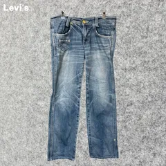 Levi’s ストレートデニムパンツ 薄い青 Mサイズ