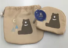 ポーチ&巾着2点セット　ポーチ　巾着　小物入れ