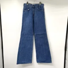 【中古】80s LEVI'S 684 オレンジタブ スモールe ベルボトム 実寸73 インディゴ デニムパンツ リーバイス[17]